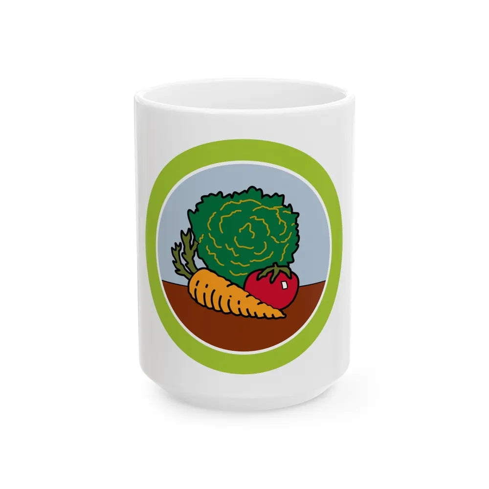 Gardening (Boy Scout Merit Badge) White Coffee Mug-15oz-Go Mug Yourself