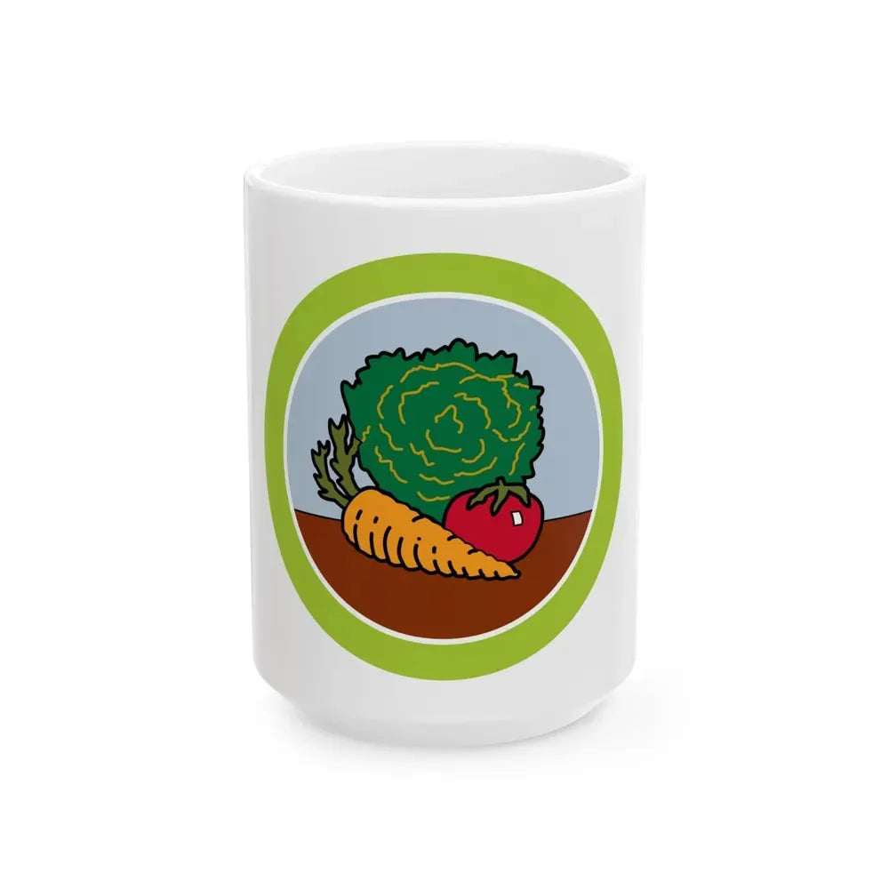 Gardening (Boy Scout Merit Badge) White Coffee Mug 15oz - Go Mug Yourself
