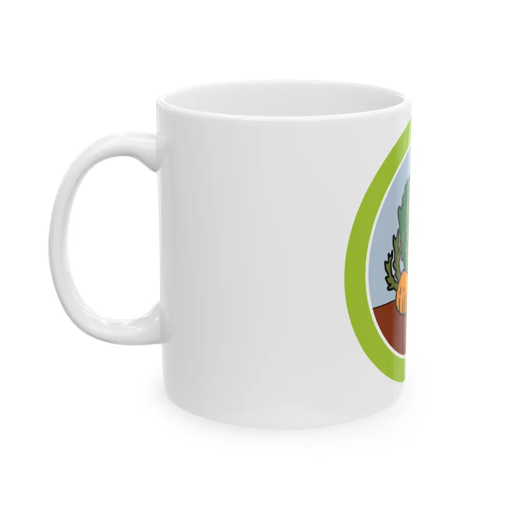 Gardening (Boy Scout Merit Badge) White Coffee Mug-Go Mug Yourself