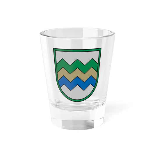 Garkalnes novads COA (Latvia) (Coat of Arms) Shot Glass 1.5oz 1.5oz - Go Mug Yourself