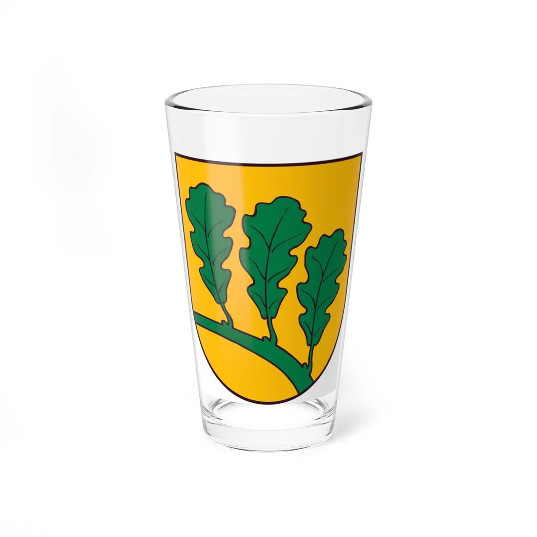 Garliava COA (Lithuania) (Coat of Arms) Pint Glass 16oz 16oz - Go Mug Yourself