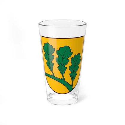 Garliava COA (Lithuania) (Coat of Arms) Pint Glass 16oz 16oz - Go Mug Yourself