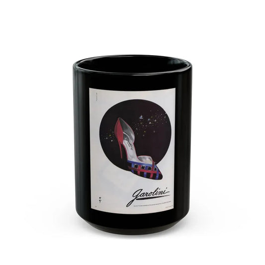 Garolini advertisement, 1959 - Black Coffee Mug 15oz - Go Mug Yourself