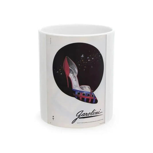 Garolini advertisement, 1959 - White Coffee Mug 11oz - Go Mug Yourself