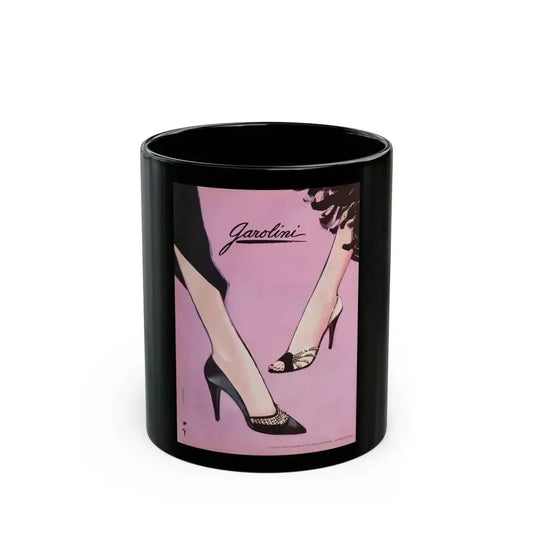 Garolini advertisement, 1985 - Black Coffee Mug 11oz - Go Mug Yourself