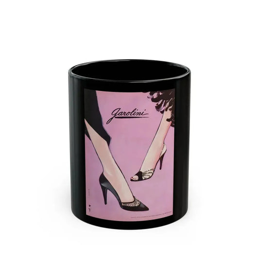 Garolini advertisement, 1985 - Black Coffee Mug 11oz - Go Mug Yourself