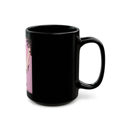 Garolini advertisement, 1985 - Black Coffee Mug - Go Mug Yourself