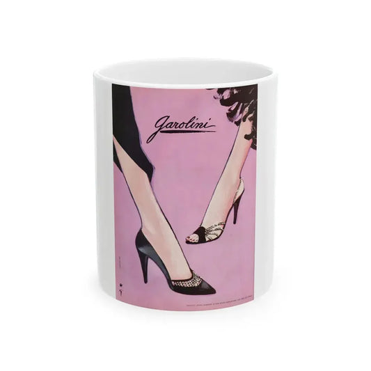 Garolini advertisement, 1985 - White Coffee Mug 11oz - Go Mug Yourself