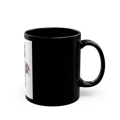 Garry Talks Turkey (1), American Boy, July 1926 - Black Coffee Mug - Go Mug Yourself