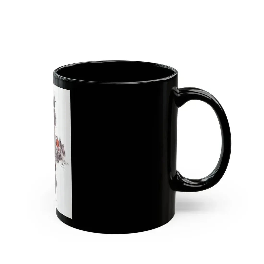 Garry Talks Turkey (1), American Boy, July 1926 - Black Coffee Mug - Go Mug Yourself