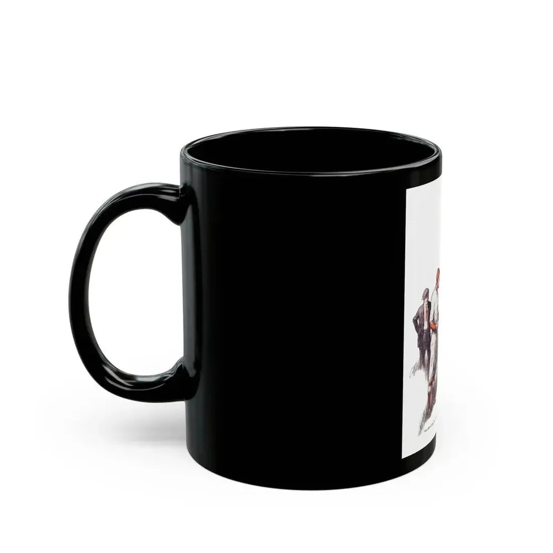 Garry Talks Turkey (1), American Boy, July 1926 - Black Coffee Mug - Go Mug Yourself
