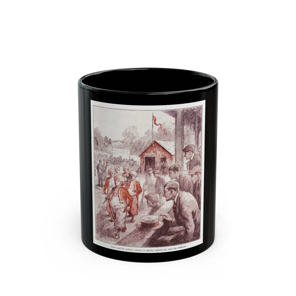 Garry Talks Turkey (2), American Boy, July 1926 - Black Coffee Mug-11oz-Go Mug Yourself