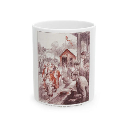 Garry Talks Turkey (2), American Boy, July 1926 - White Coffee Mug-11oz-Go Mug Yourself