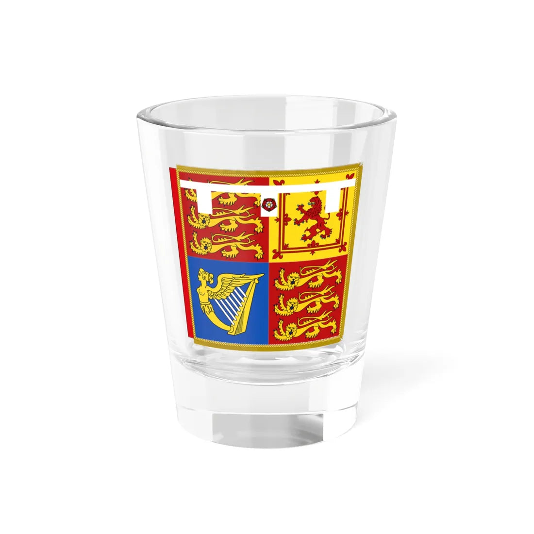 Garter Banner of Prince Edward Duke of Edinburgh (United Kingdom) Shot Glass 1.5oz 1.5oz - Go Mug Yourself