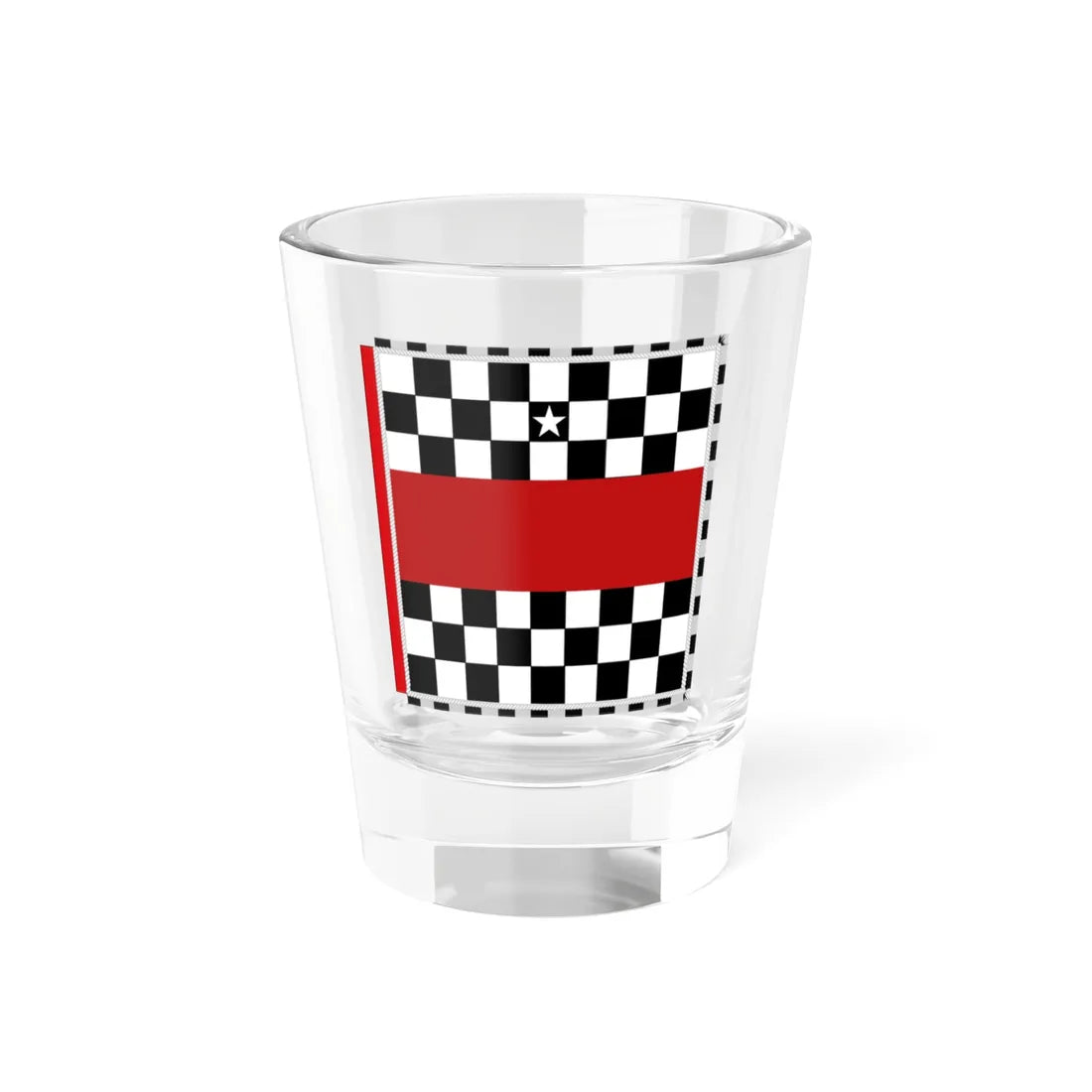 Garter Banner of Sir Antony Acland (United Kingdom) Shot Glass 1.5oz 1.5oz - Go Mug Yourself