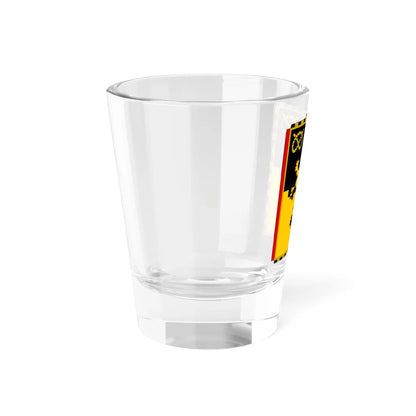 Garter Banner of the Baron Bramall (United Kingdom) Shot Glass 1.5oz - Go Mug Yourself