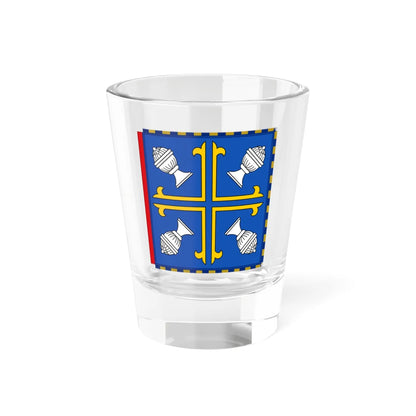 Garter Banner of the Baron Butler Brockwell (United Kingdom) Shot Glass 1.5oz 1.5oz - Go Mug Yourself