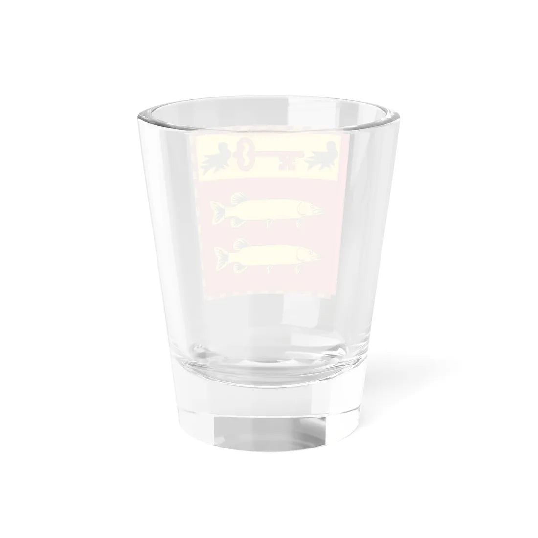 Garter Banner of the Baron Luce (United Kingdom) Shot Glass 1.5oz - Go Mug Yourself