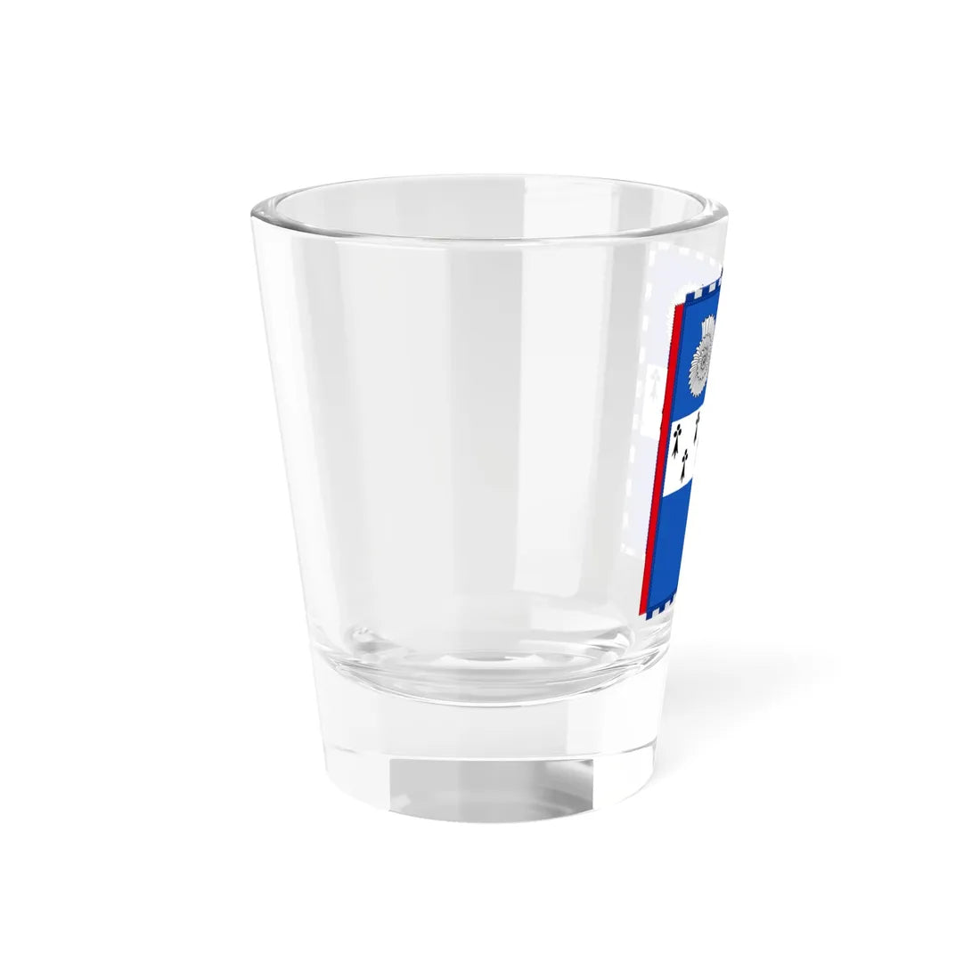 Garter Banner of the Baron Phillips of Worth Matravers (United Kingdom) Shot Glass 1.5oz - Go Mug Yourself