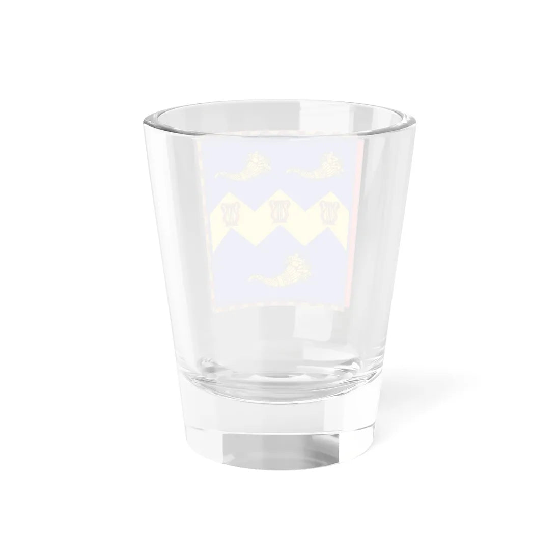 Garter Banner of the Baron Sainsbury of Preston Candover (United Kingdom) Shot Glass 1.5oz - Go Mug Yourself