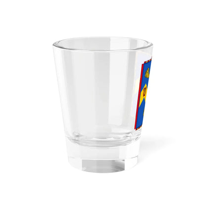 Garter Banner of the Baron Sainsbury of Preston Candover (United Kingdom) Shot Glass 1.5oz - Go Mug Yourself