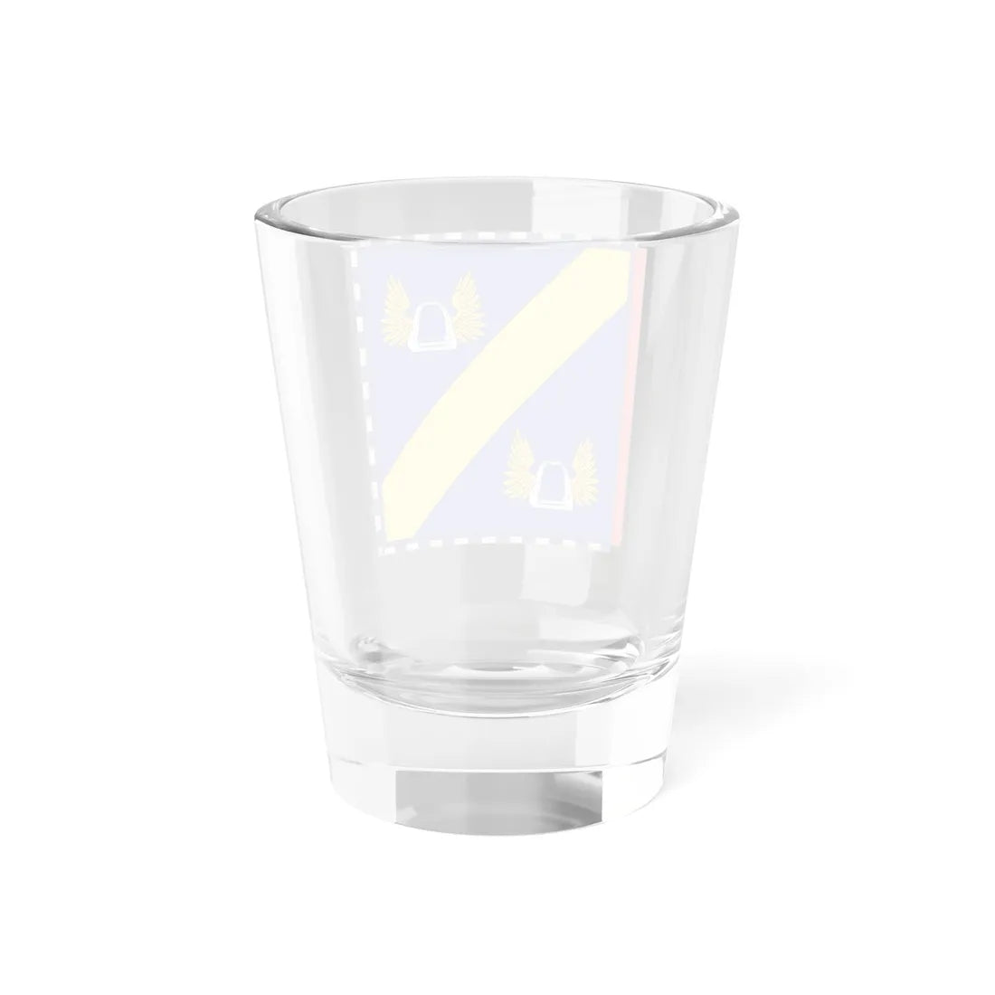 Garter Banner of the Baron Stirrup (United Kingdom) Shot Glass 1.5oz - Go Mug Yourself