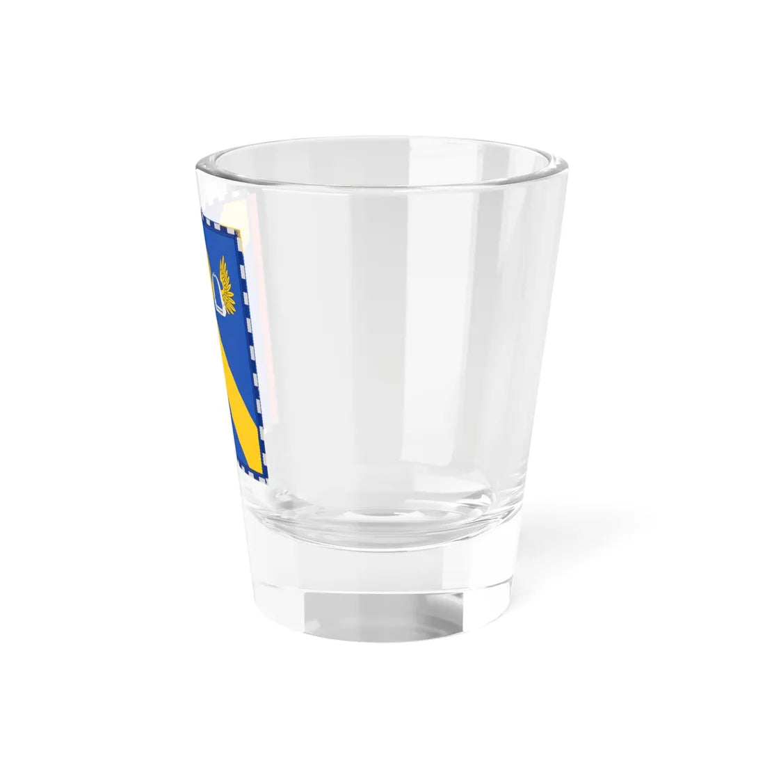 Garter Banner of the Baron Stirrup (United Kingdom) Shot Glass 1.5oz - Go Mug Yourself