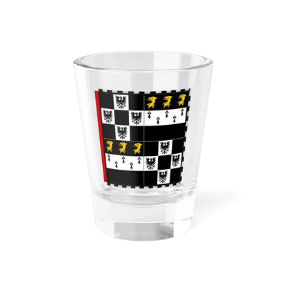 Garter Banner of the Baroness Manningham-Buller (United Kingdom) Shot Glass 1.5oz 1.5oz - Go Mug Yourself