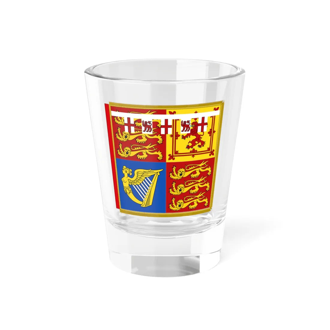 Garter Banner of the Duke of Gloucester (United Kingdom) Shot Glass 1.5oz 1.5oz - Go Mug Yourself