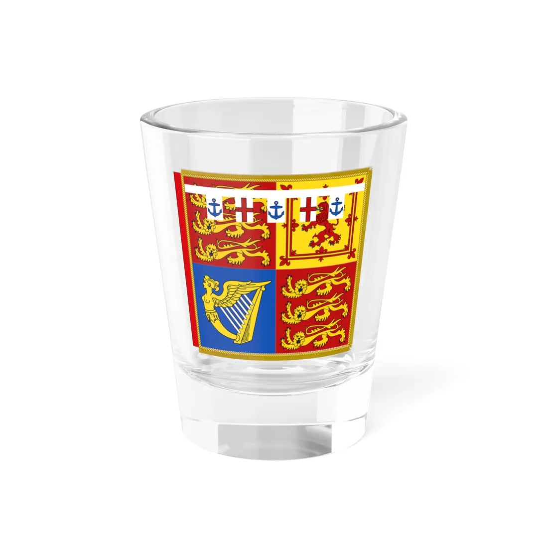 Garter Banner of the Duke of Kent (United Kingdom) Shot Glass 1.5oz 1.5oz - Go Mug Yourself