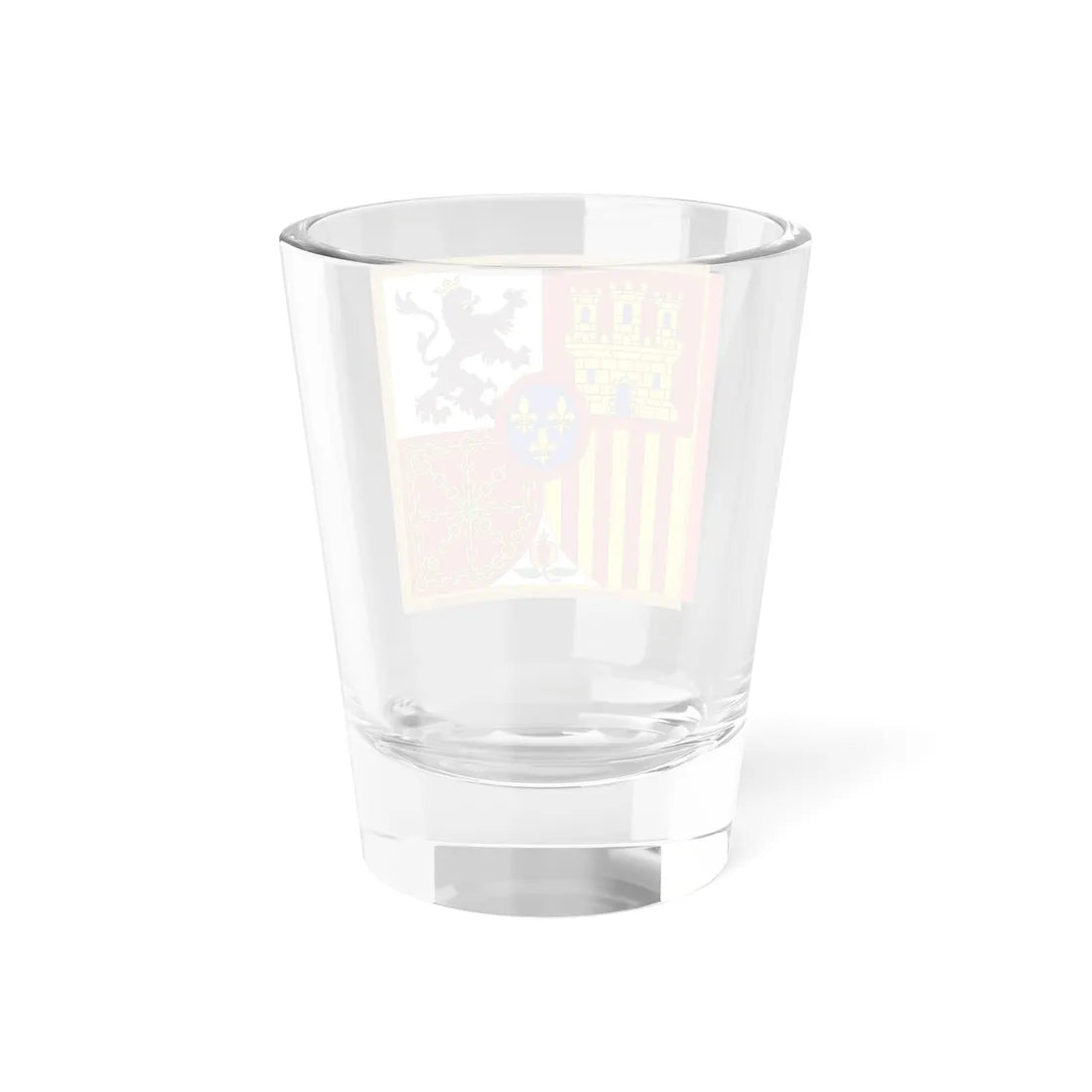Garter Banner of the Spanish Monarch (Spain) Shot Glass 1.5oz - Go Mug Yourself