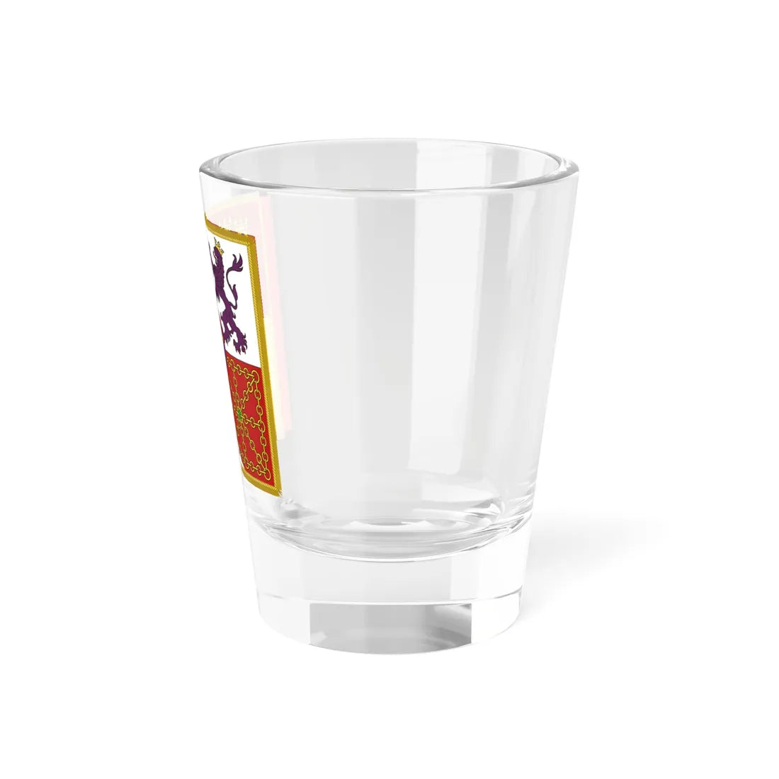 Garter Banner of the Spanish Monarch (Spain) Shot Glass 1.5oz - Go Mug Yourself