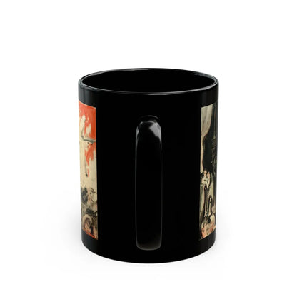 Gas Warfare, H.G. Wells Predicts The World of 1981, Liberty magazine, 1931 - Black Coffee Mug-Go Mug Yourself