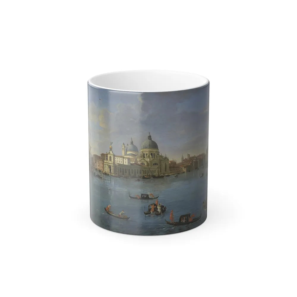 Gaspar van Wittel (1652-1736) View of the Bacino di San Marco, Venice, from the Grand Canal - Oil on Can-0 - Color Changing Mug 11oz 11oz - Go Mug Yourself