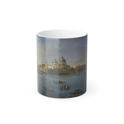 Gaspar van Wittel (1652-1736) View of the Bacino di San Marco, Venice, from the Grand Canal - Oil on Can-0 - Color Changing Mug 11oz 11oz - Go Mug Yourself