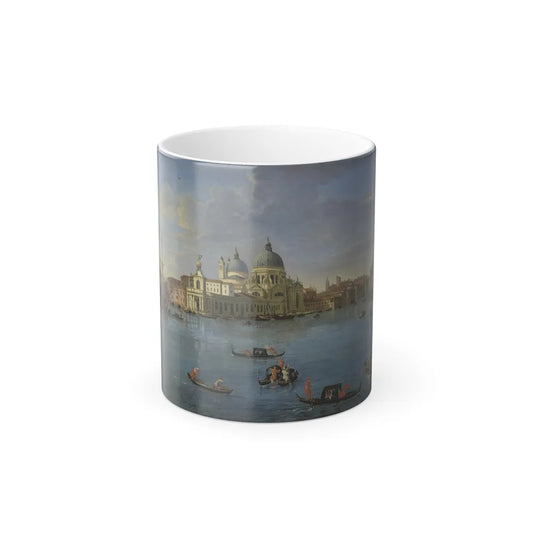 Gaspar van Wittel (1652-1736) View of the Bacino di San Marco, Venice, from the Grand Canal - Oil on Can-0 - Color Changing Mug 11oz 11oz - Go Mug Yourself