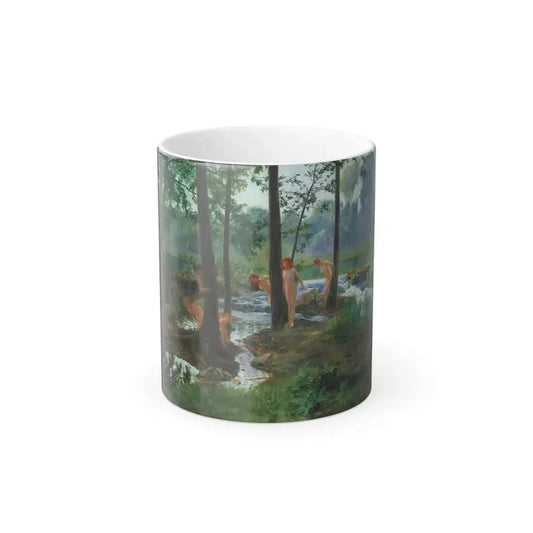 Gaston Bussiere (1862-1929) Baigneuses - Color Changing Mug 11oz 11oz - Go Mug Yourself