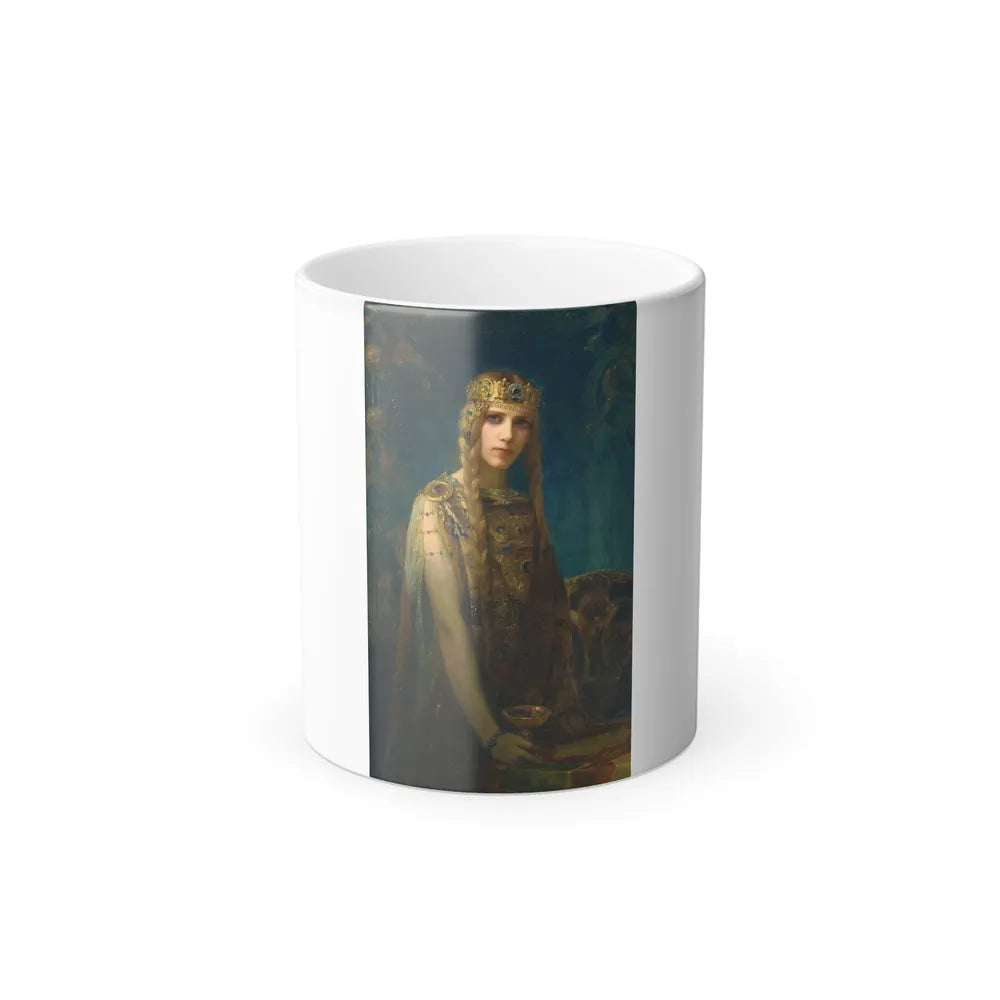 Gaston Bussiere (1862-1929) Isolde - 1911 - Color Changing Mug 11oz-Go Mug Yourself