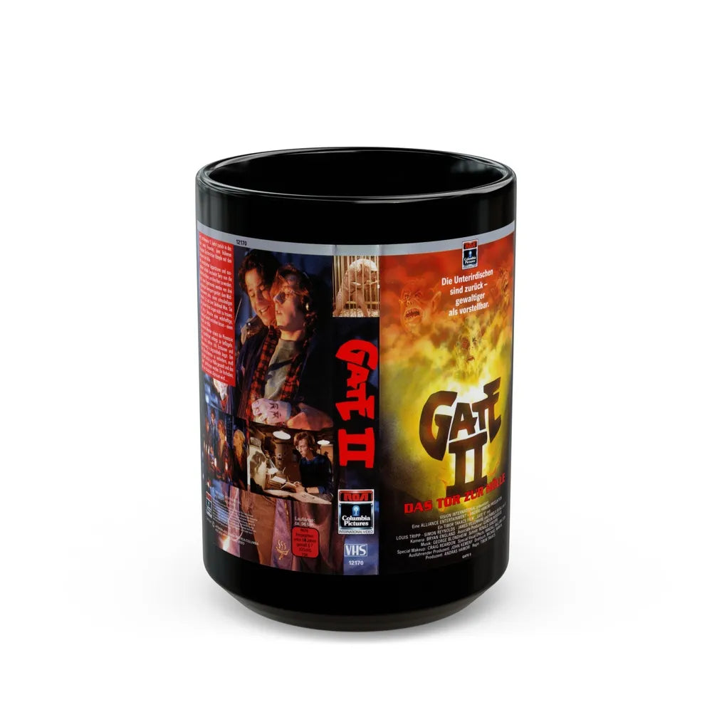 GATE 2 (VHS COVER) - Black Coffee Mug-15oz-Go Mug Yourself