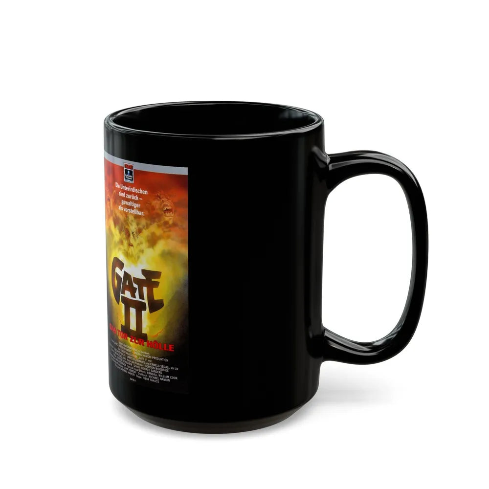 GATE 2 (VHS COVER) - Black Coffee Mug-Go Mug Yourself