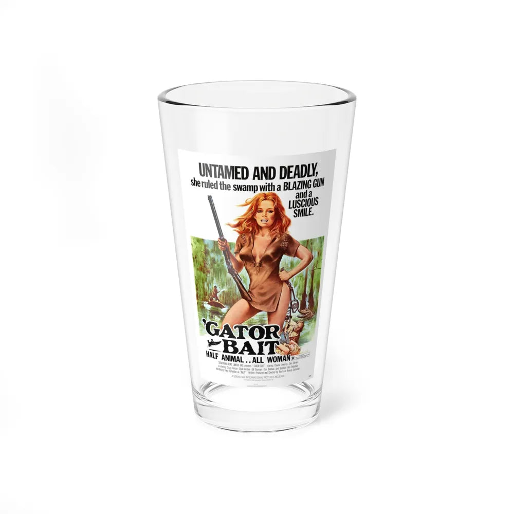 GATOR BAIT 1973 Movie Poster - Pint Glass 16oz-16oz-Go Mug Yourself