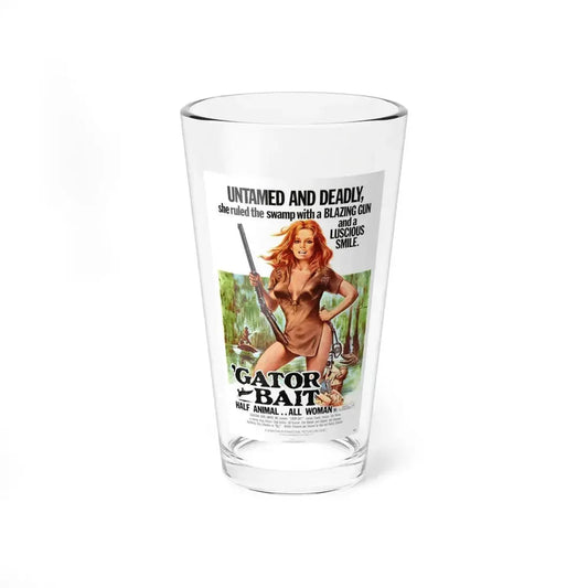 GATOR BAIT 1973 Movie Poster - Pint Glass 16oz 16oz - Go Mug Yourself