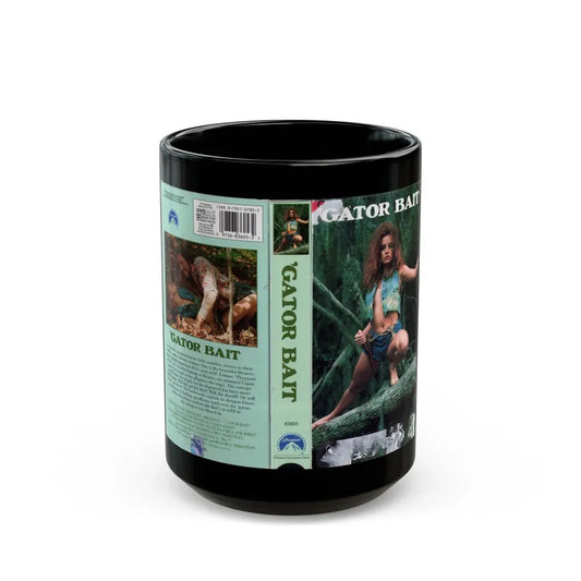 GATOR BAIT 2 (VHS COVER) - Black Coffee Mug 15oz - Go Mug Yourself