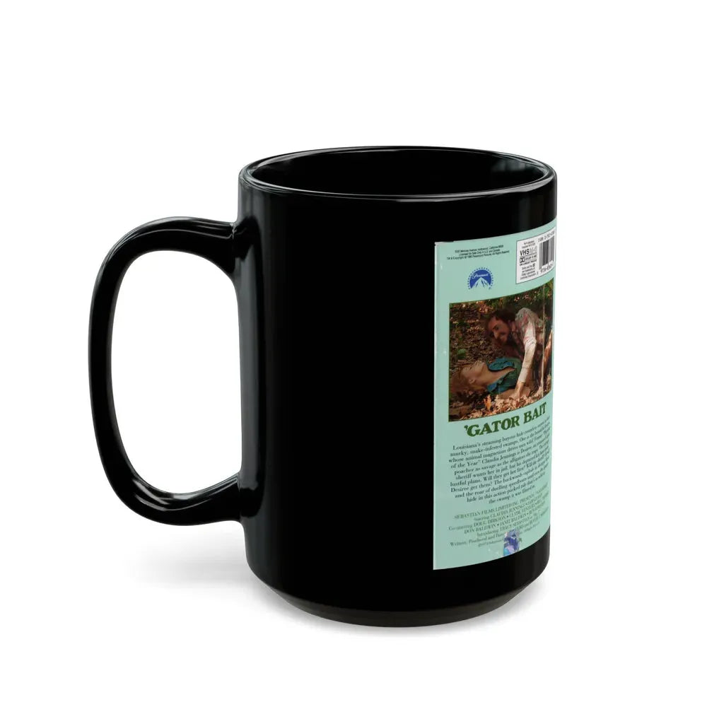 GATOR BAIT 2 (VHS COVER) - Black Coffee Mug - Go Mug Yourself