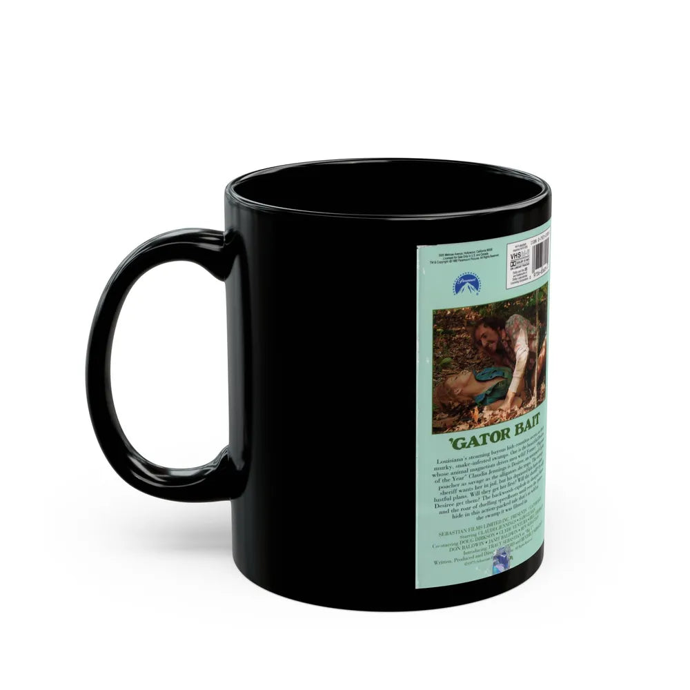 GATOR BAIT 2 (VHS COVER) - Black Coffee Mug-Go Mug Yourself