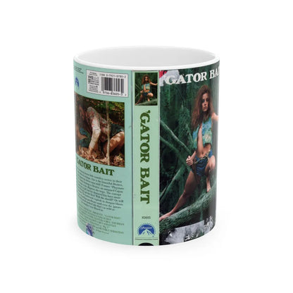 GATOR BAIT 2 (VHS COVER) - White Coffee Mug-11oz-Go Mug Yourself