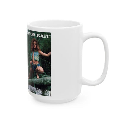 GATOR BAIT 2 (VHS COVER) - White Coffee Mug-Go Mug Yourself