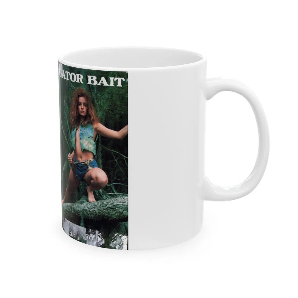 GATOR BAIT 2 (VHS COVER) - White Coffee Mug-Go Mug Yourself