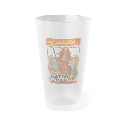 GATOR BAIT (EGYPT) 1973 Movie Poster - Frosted Pint Glass 16oz Default Title - Go Mug Yourself