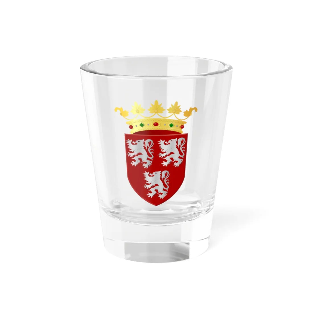 Gavere wapen2 (Belgium) (Coat of Arms) Shot Glass 1.5oz 1.5oz - Go Mug Yourself